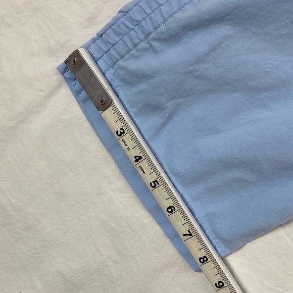 Gloria Vanderbilt Baby Blue Capris with Embroidery Size 12 - Picture 8 of 11